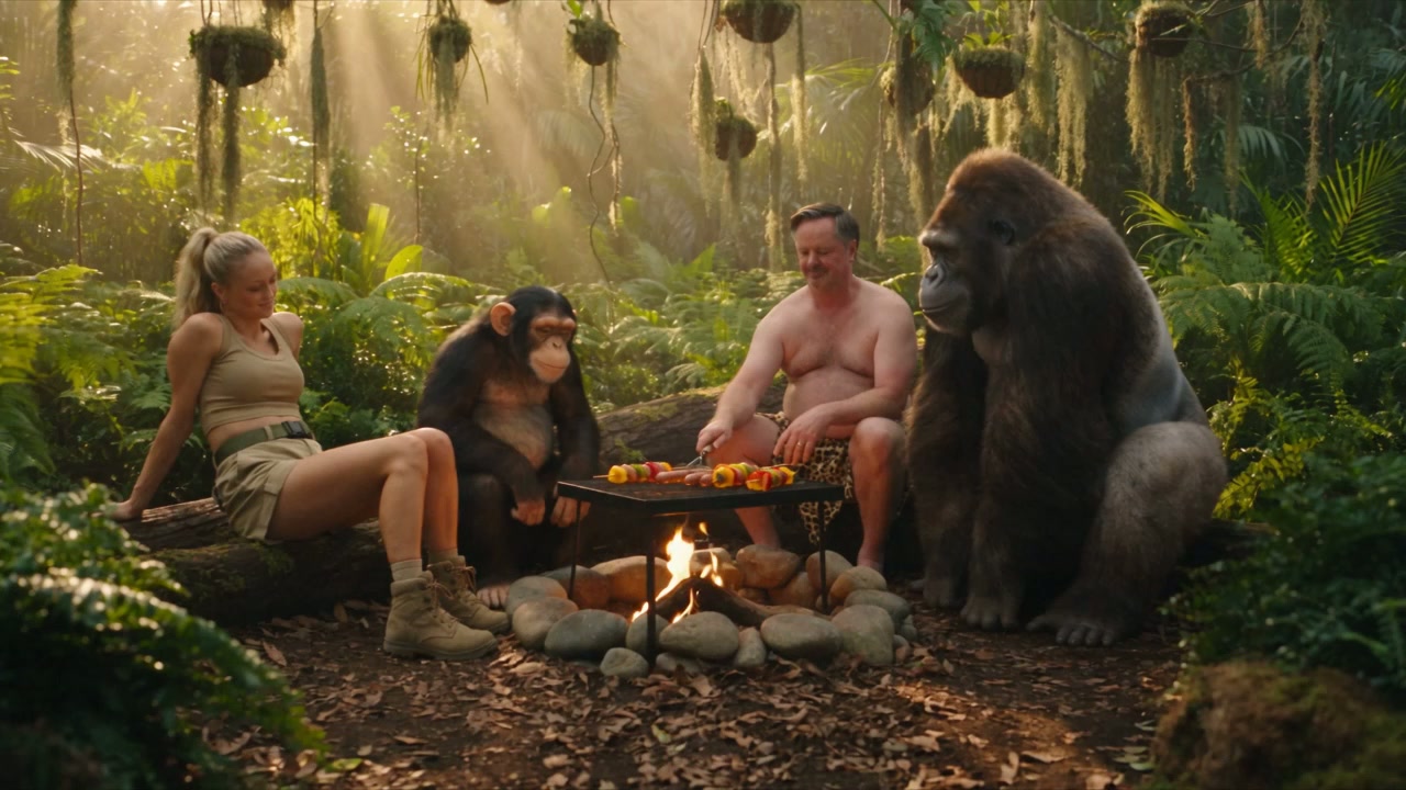 Still from Jungle Grill