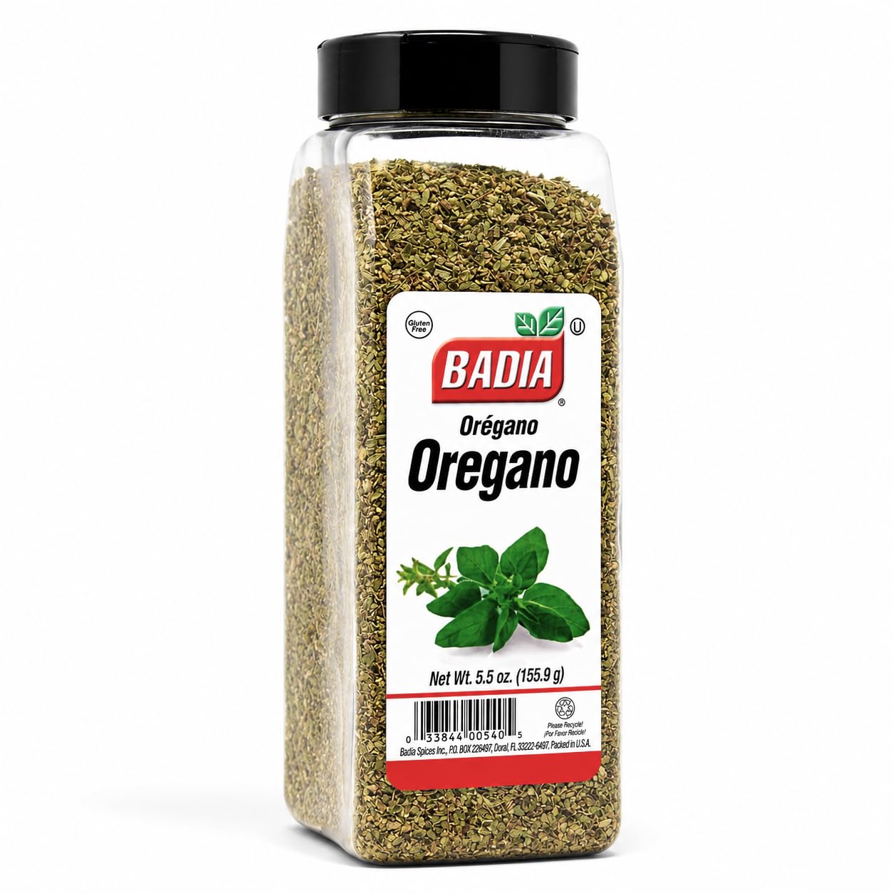 Badia Whole Oregano Leaves, 5.5 oz – Aromatic Dried Oregano Herb Leaves | Aromatic whole oregano leaves for pizza, pasta