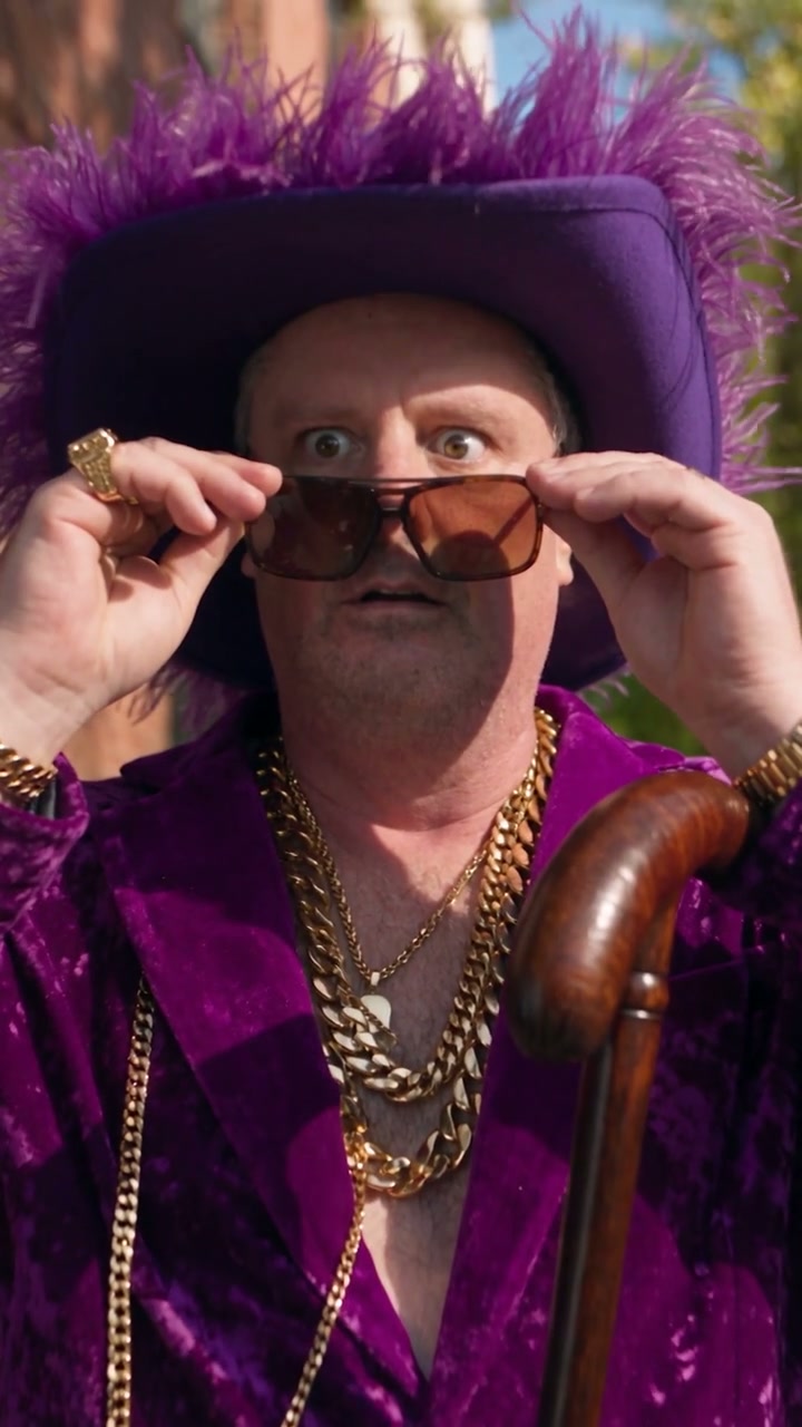 Still from Pimp — Uncle Larry Adventures short film