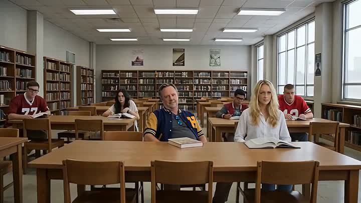 Still from The Breakfast Club Detention — Uncle Larry Adventures short film
