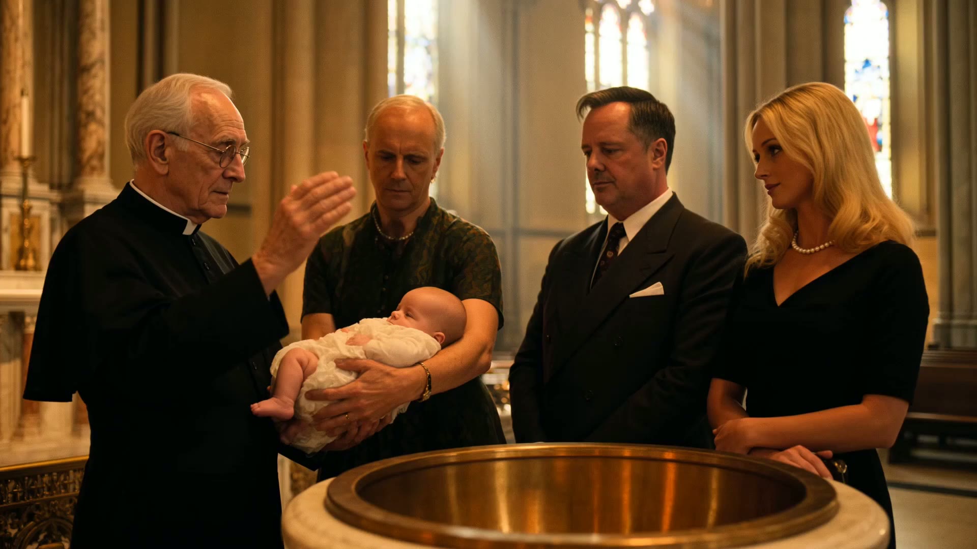 Still from The Five Families