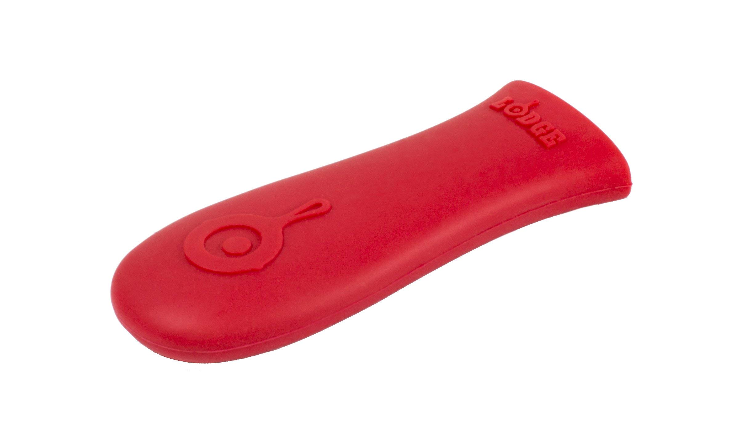 Lodge Silicone Hot Handle Holder - Heat-Resistant Cast Iron Skillet Handle Cover for Pans 9 Inches & Larger - Dishwasher