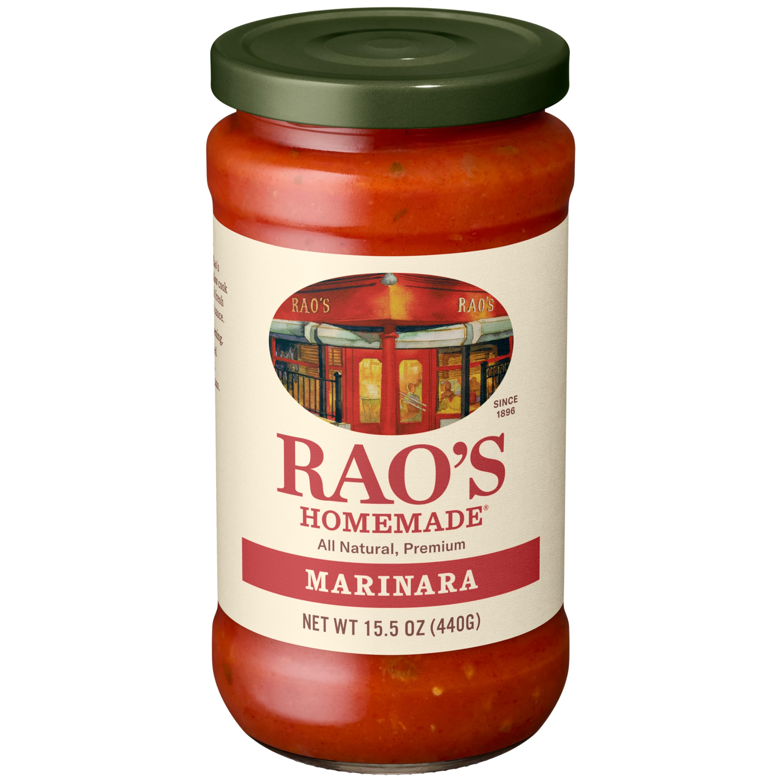 Rao's Homemade marinara sauce jar