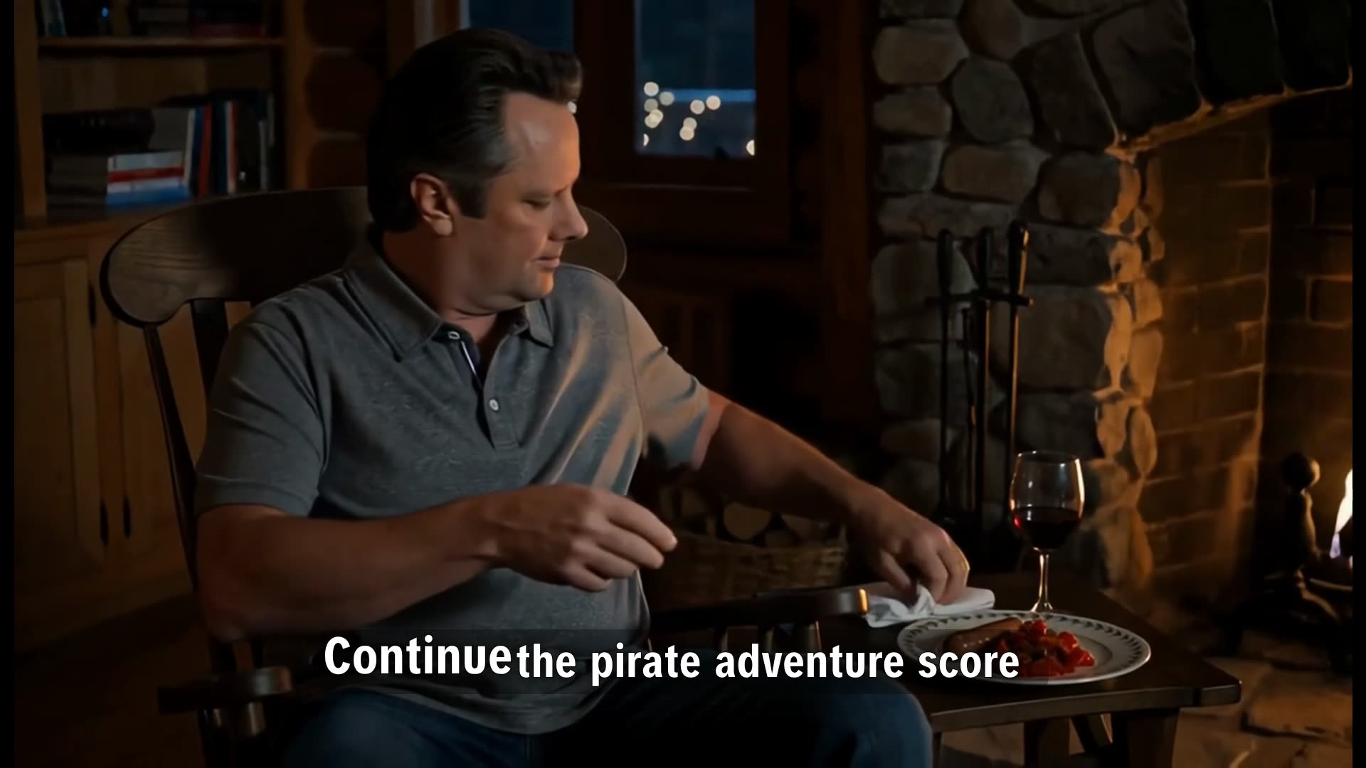 Still from The Cabin Nightcap