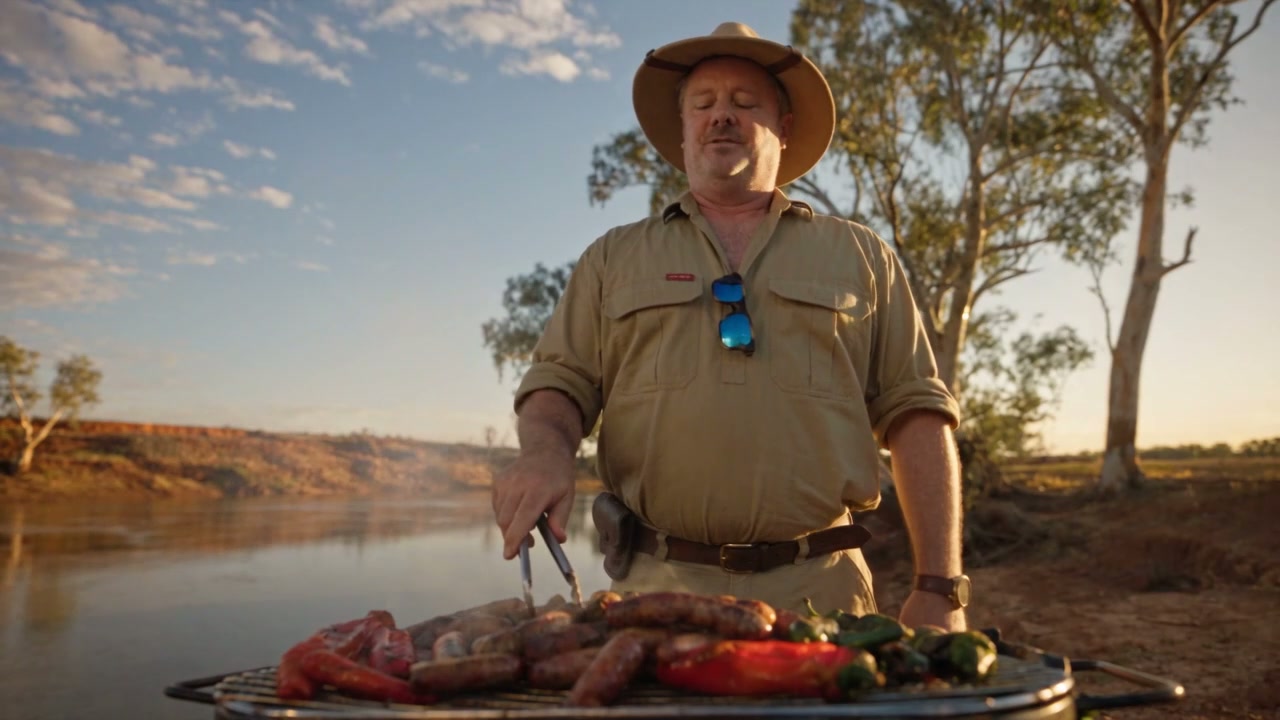 Still from Crocodile Cookout